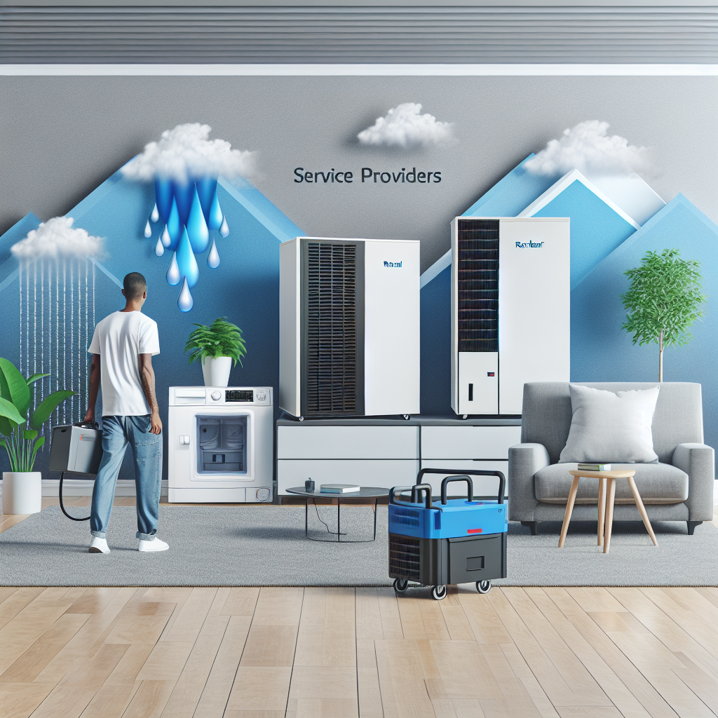 Mietservices für Luftentfeuchter